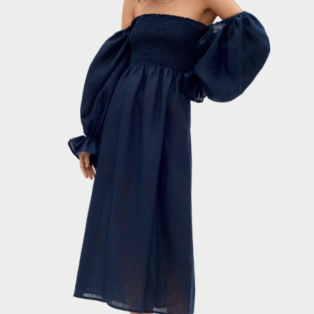 Sleeper Atlanta Linen Dress